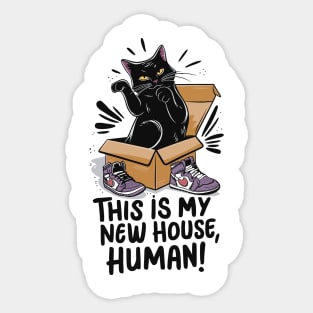 Cat box Sticker